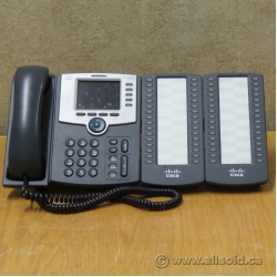 Cisco SPA525G2 5-Line IP Phone with 2 SPA500S Expansion Modules